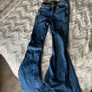 Wrangler ladies  high rise flare jeans